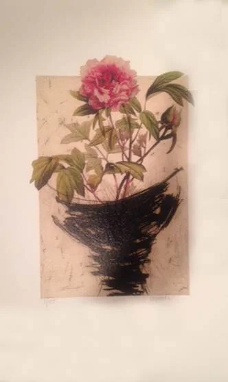 Manolo Valdes Bouquet 1, 2012 Digital print