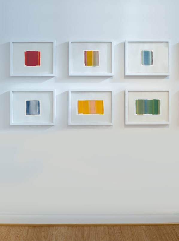 Matthew Langley A Painting a Day Series, 2015 Acrylic on museum board