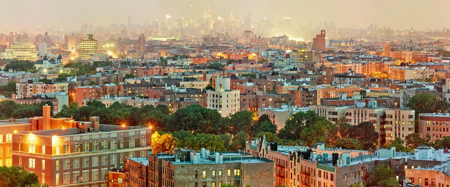 Manhattan Skyline from Montefiore Pigment ink print 2015