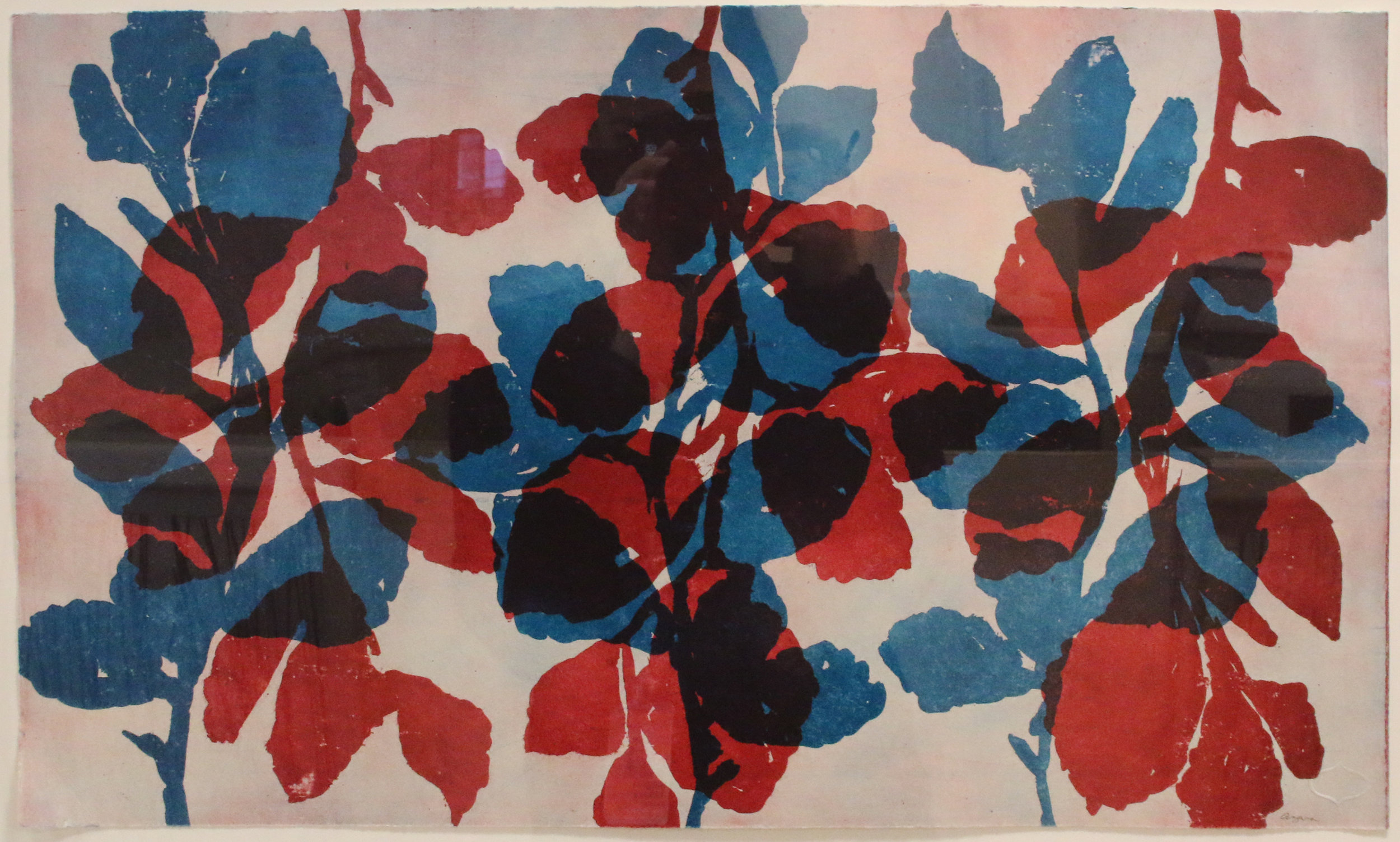 Nancy Azara Golden Treasure 21, 2017 Monotype