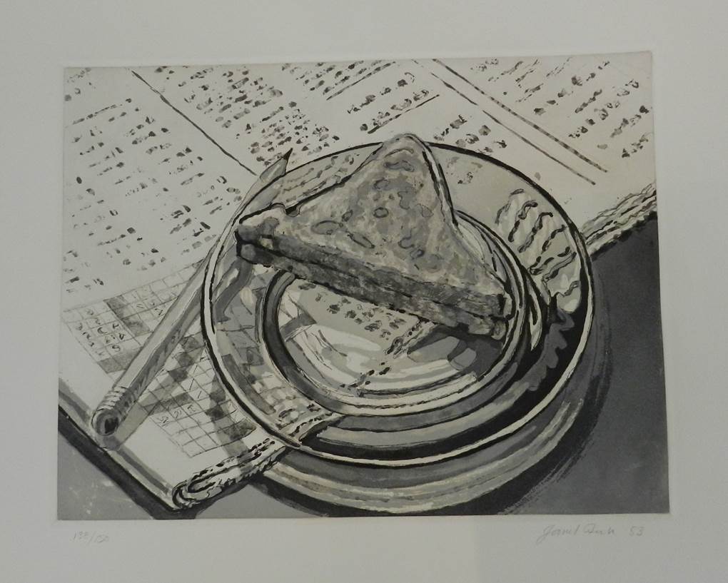 Janet Fish Sandwich, 1983 Etching