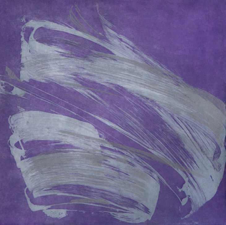 Jill Moser Wingate Violet, 2017 Soap ground, sugar lift, aquatint