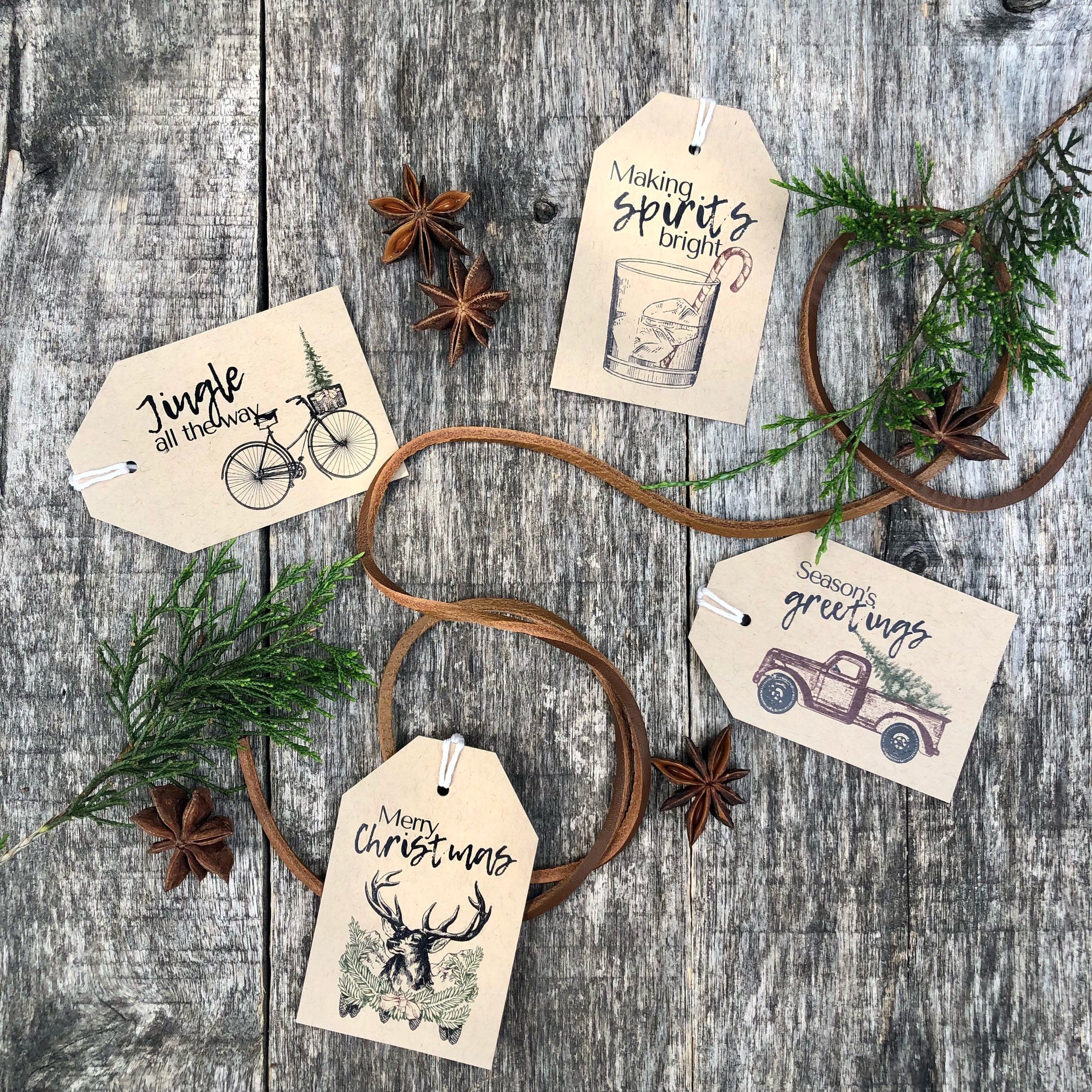 Christmas Gift Tag Set