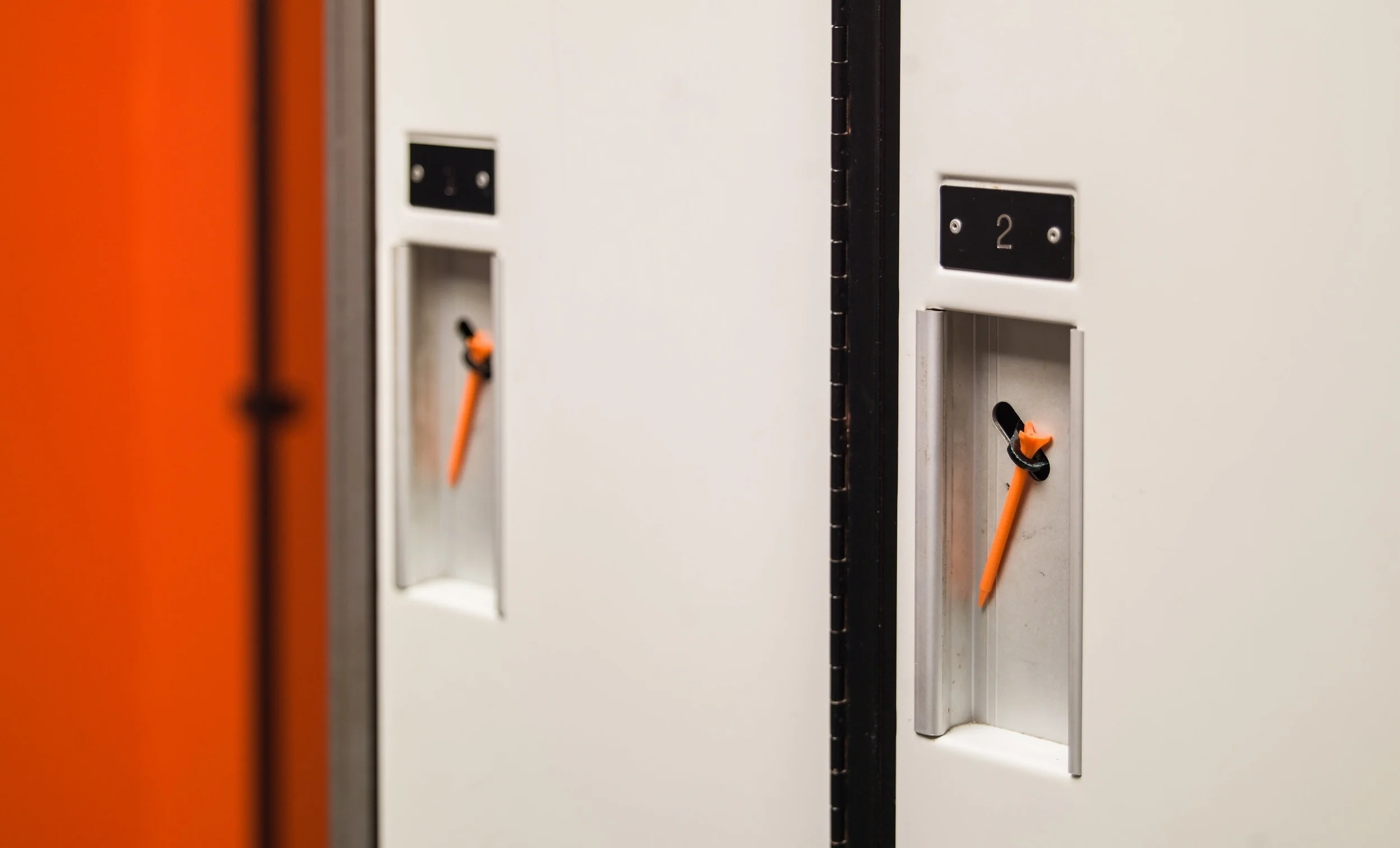 Storage area for personal belongings