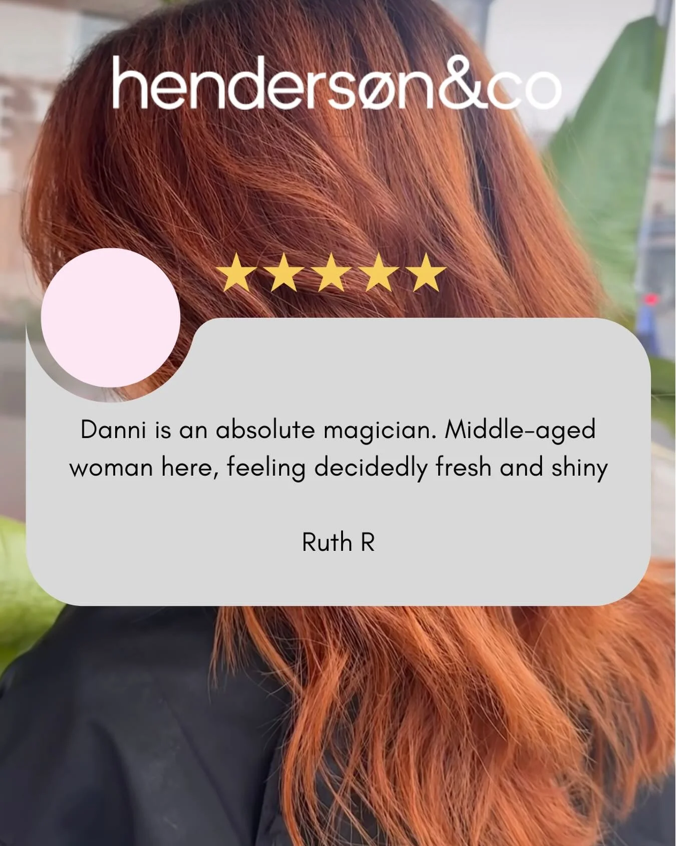 ▪️Danni is back ✂️ 
▪️January started at a gentler pace for Danni, with some well-earned time off &mdash; but she&rsquo;s now back in action and once again making middle-aged women&rsquo;s hair dreams come true.

▪️(Other sections of society are, of 