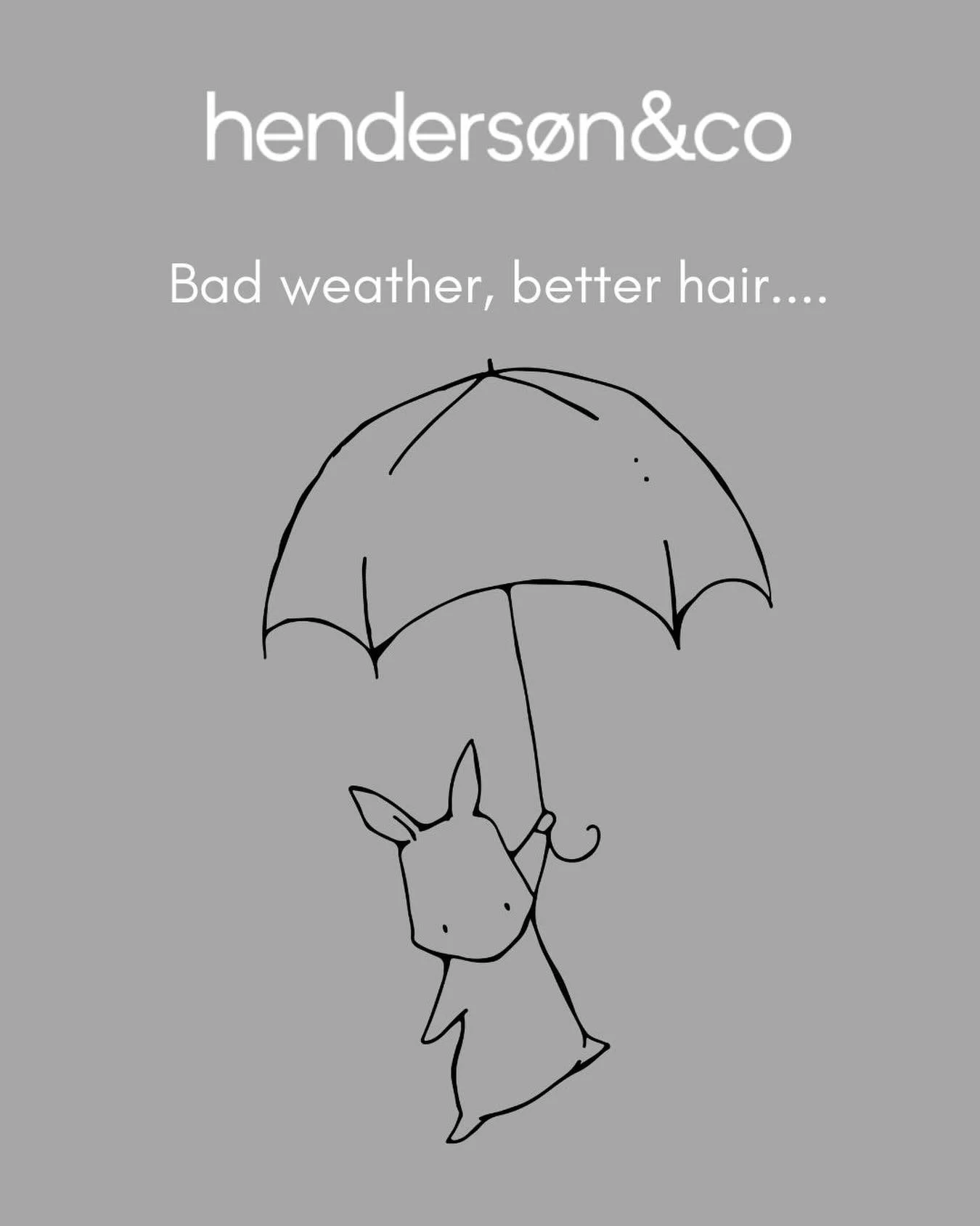 ▪️Thought winter was over? The rain says otherwise. ☔️

▪️While we wait for spring to get the memo, here are 3 things you can do for your hair right now:

▪️Book a tidy-up &mdash; split ends and drizzle don&rsquo;t mix ▪️Add a treatment &mdash; hydra