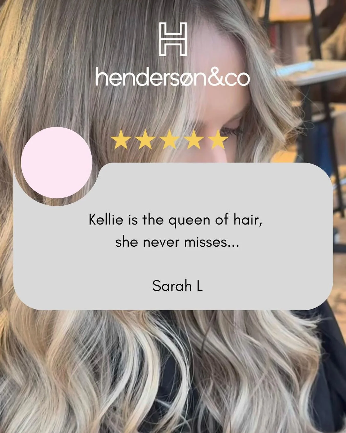 ▪️Bank holiday may be over, but we are holding on to the good vibes! (We even saw the sun a few times in Wales!)

▪️We&rsquo;ve had a stack of amazing reviews come in for the whole Henderson &amp; Co team, and this one for Kellie, officially crowned 