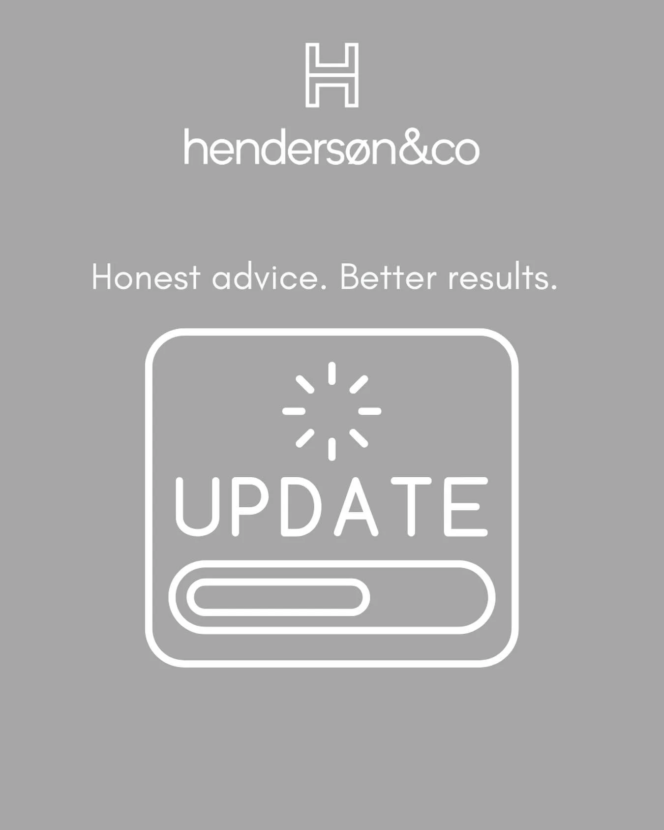 ▪️A little update from Henderson &amp; Co ✨

▪️We&rsquo;ve taken the decision to introduce a &pound;10 consultation fee for all new consultation appointments.

▪️This fee is fully redeemable against your service if you decide to go ahead with us, and
