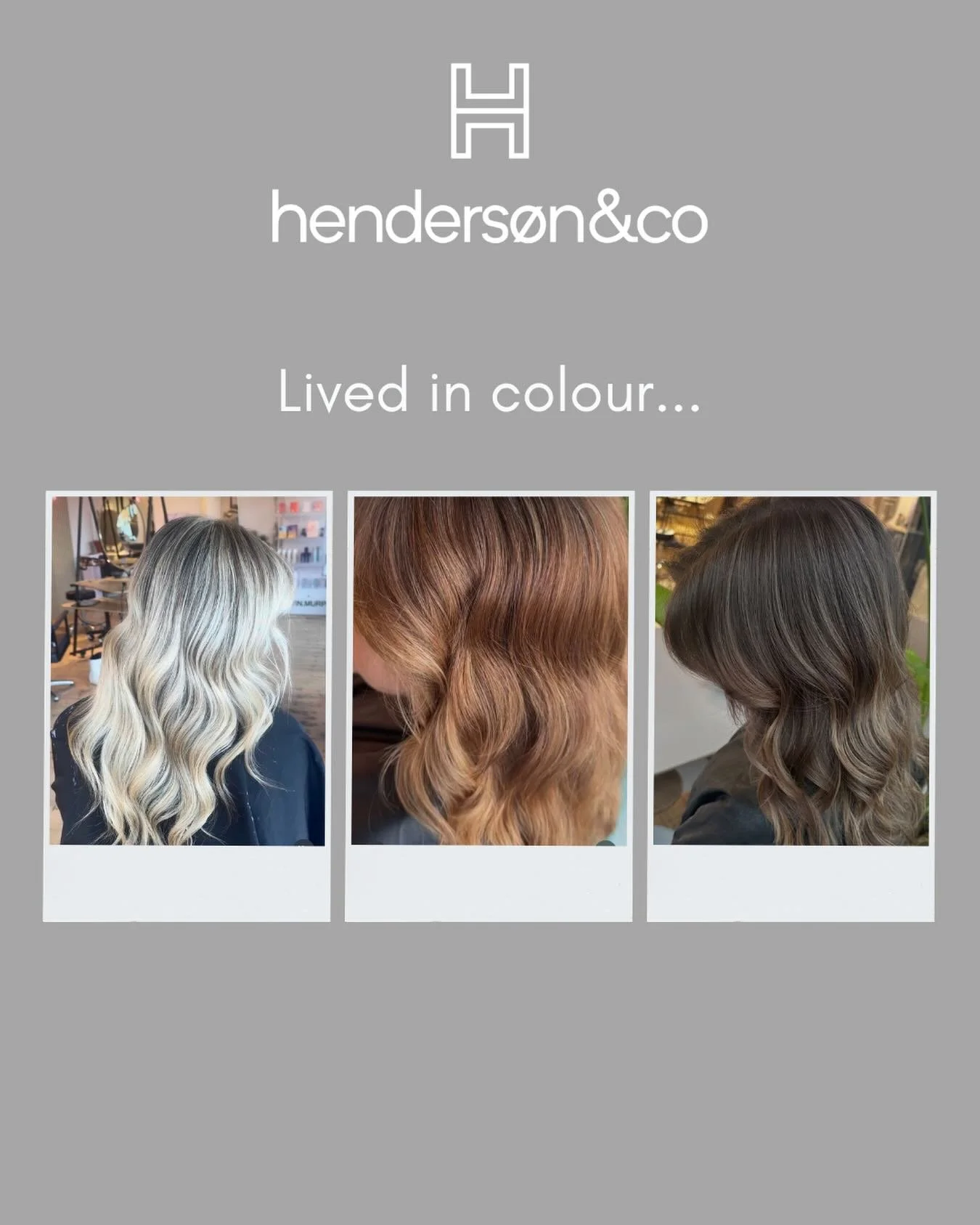 ▪️Lived-in colour continues to be one of the biggest requests at Henderson &amp; Co, and it&rsquo;s easy to see why.

▪️Soft blends, natural dimension and that effortlessly grown-out finish make it the perfect balance of polished and low maintenance.