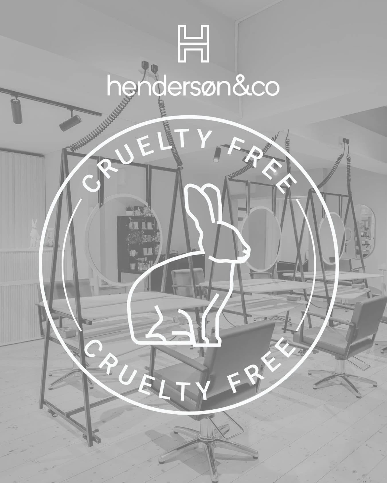 ▪️🐰✂️ Cruelty-Free Hair, Cardiff.

▪️Looking for a salon where great hair doesn&rsquo;t come at someone else&rsquo;s expense?

▪️At Henderson &amp; Co, we&rsquo;re proud to be a cruelty-free salon, choosing products and brands that align with our va