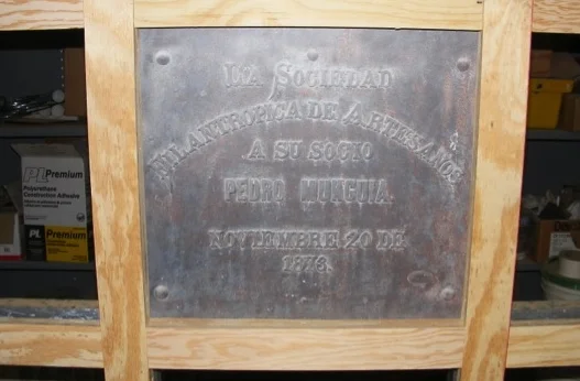 Process picture, cemetery room