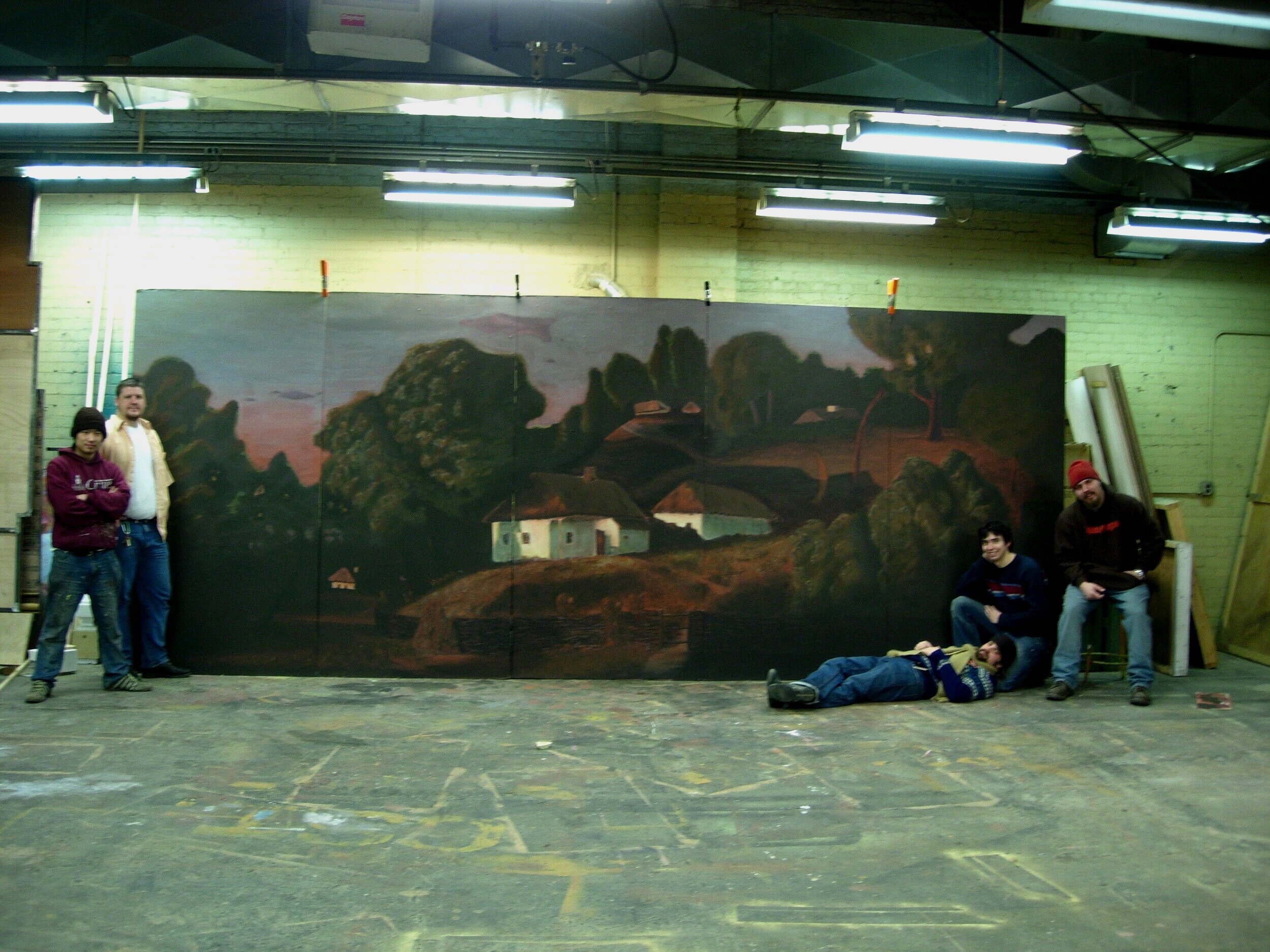 Mural by Scenic Painting 2 Class