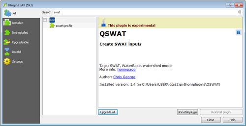 Tutorial: How to install QSWAT for Watershed Hydrological Modeling ...