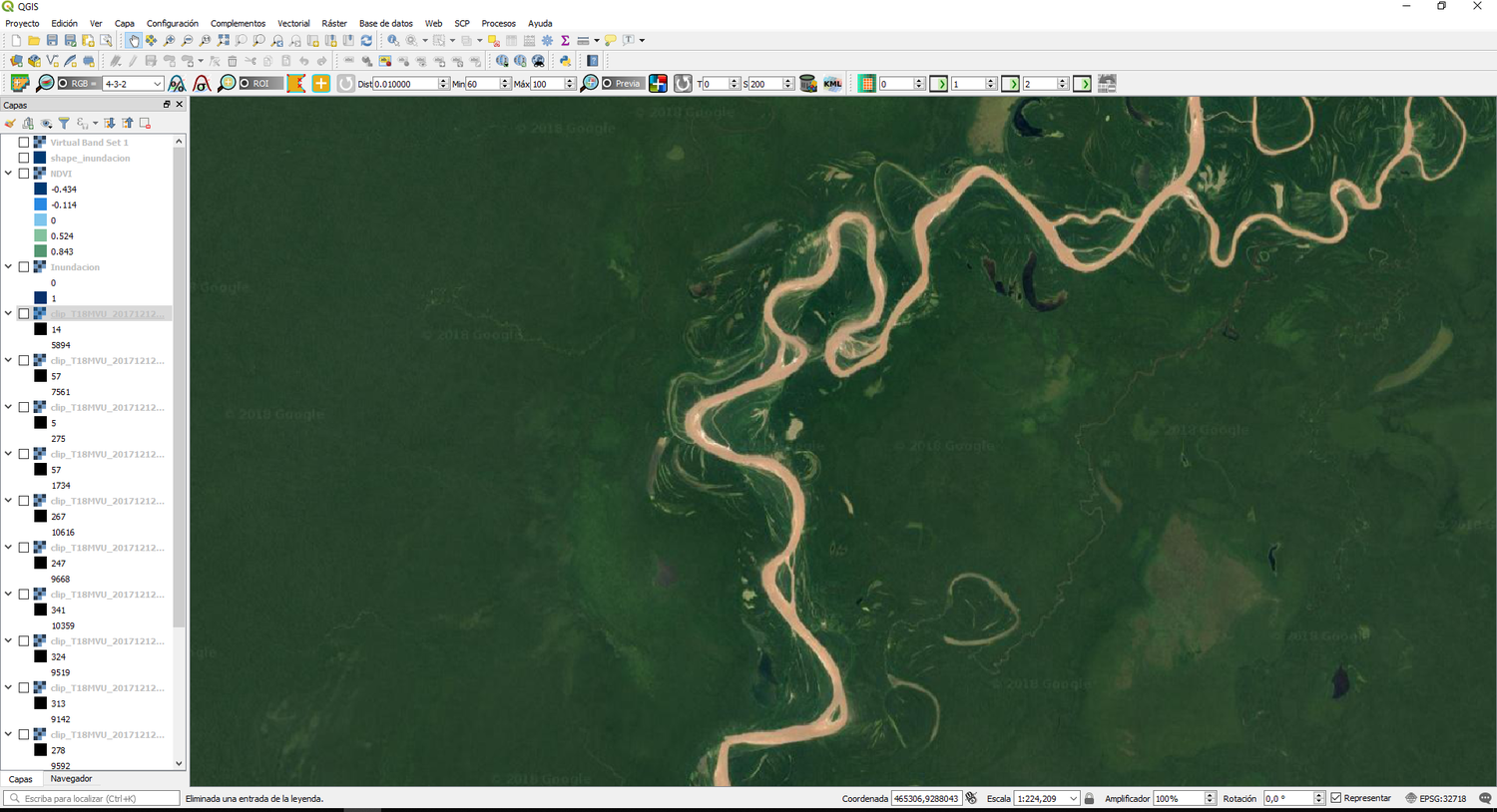 Flood Monitoring Tutorial with Sentinel 2 and Landsat 8 Images in QGIS ...