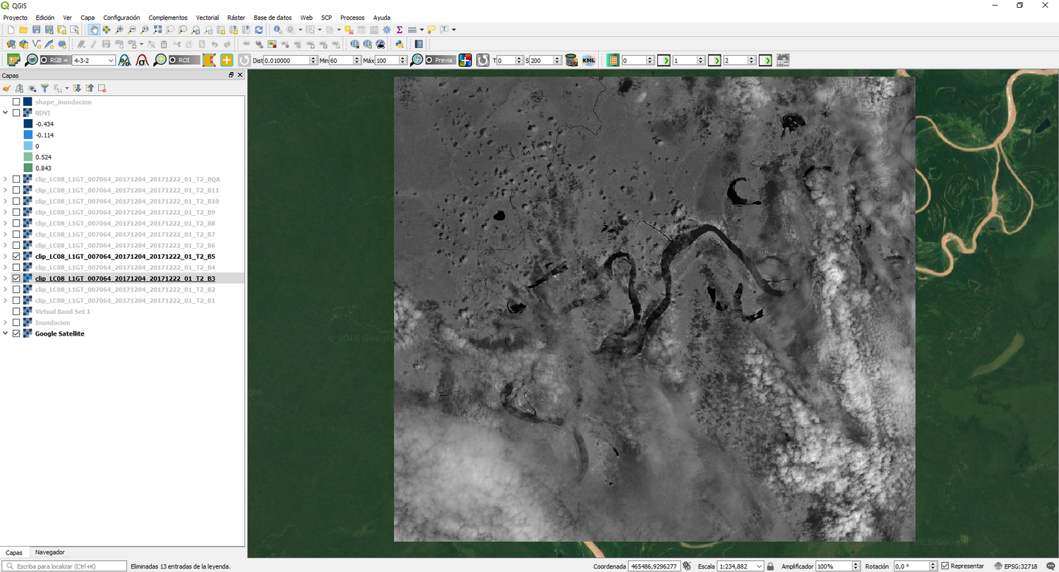 Flood Monitoring Tutorial with Sentinel 2 and Landsat 8 Images in QGIS ...