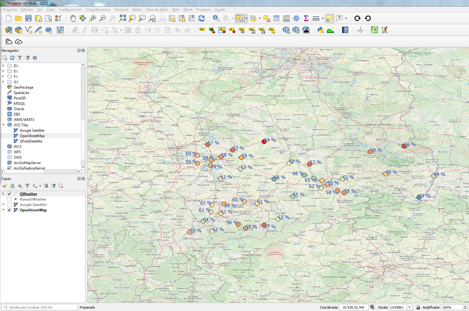 How To Get Geospatial Weather Information With Qgis And Qweather Tutorial Hatari Labs