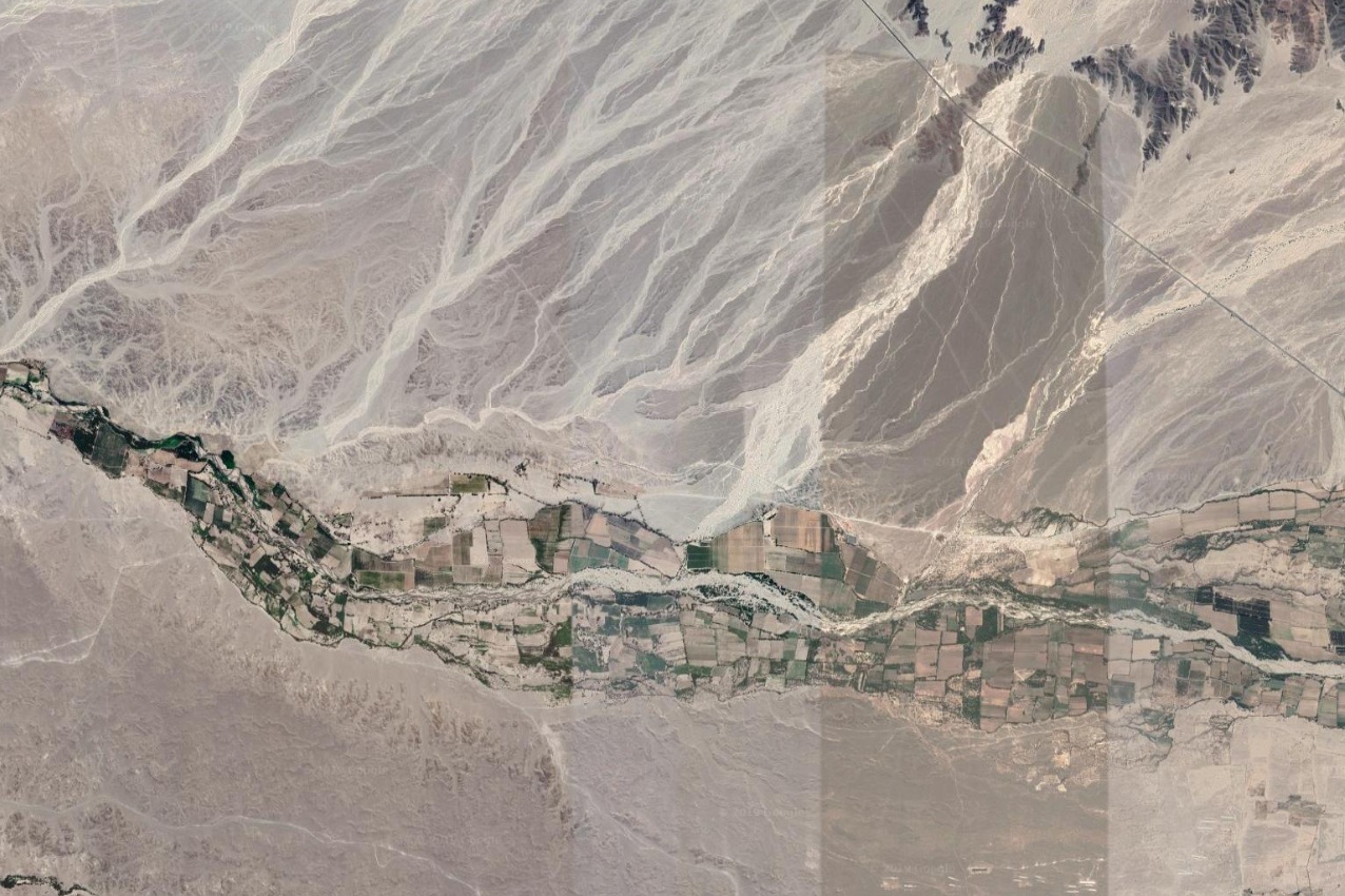 Aerial View of the Nazca Valley