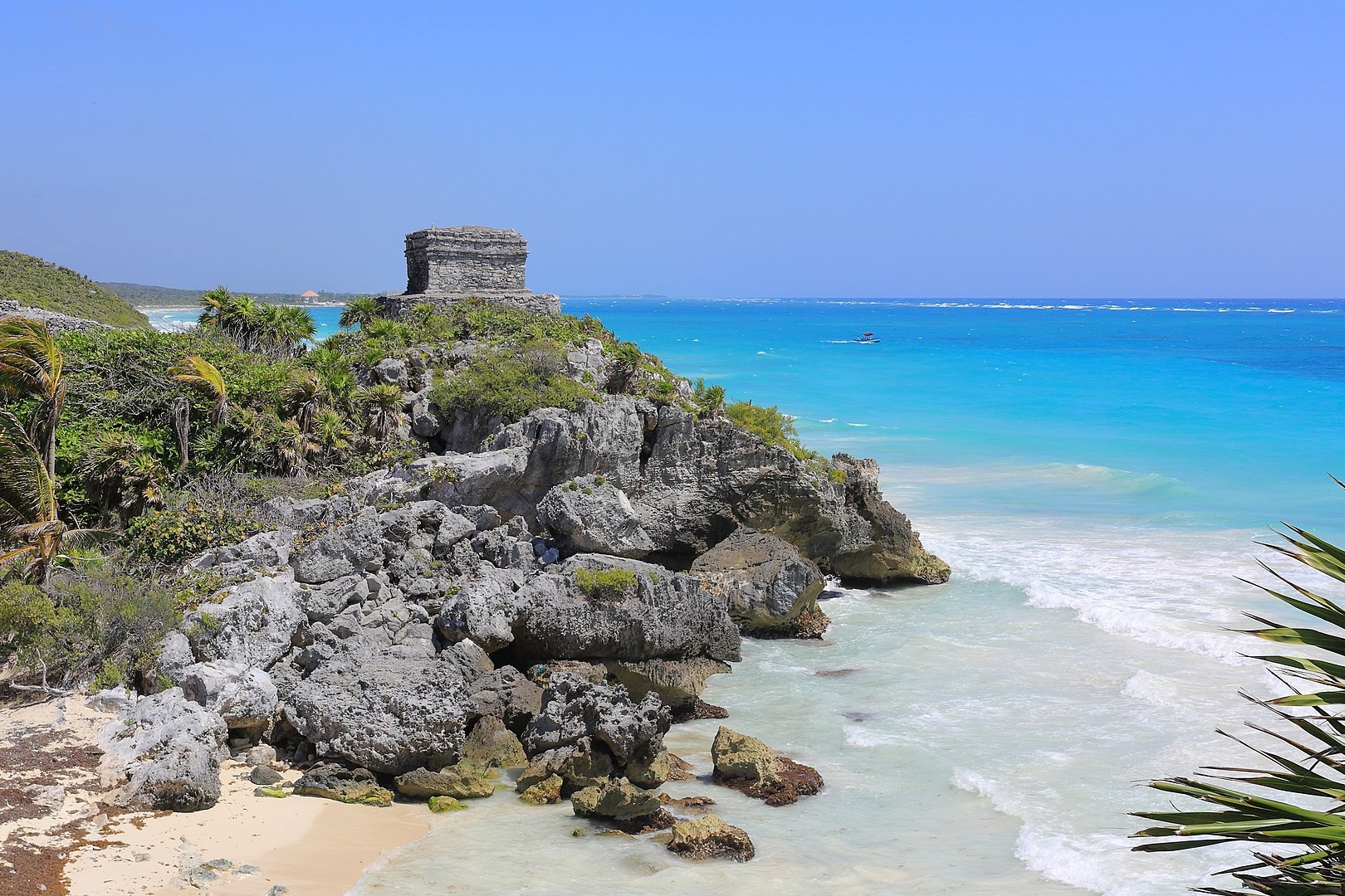 God of the Winds Temple, Tulum, Yucatan, Mexico