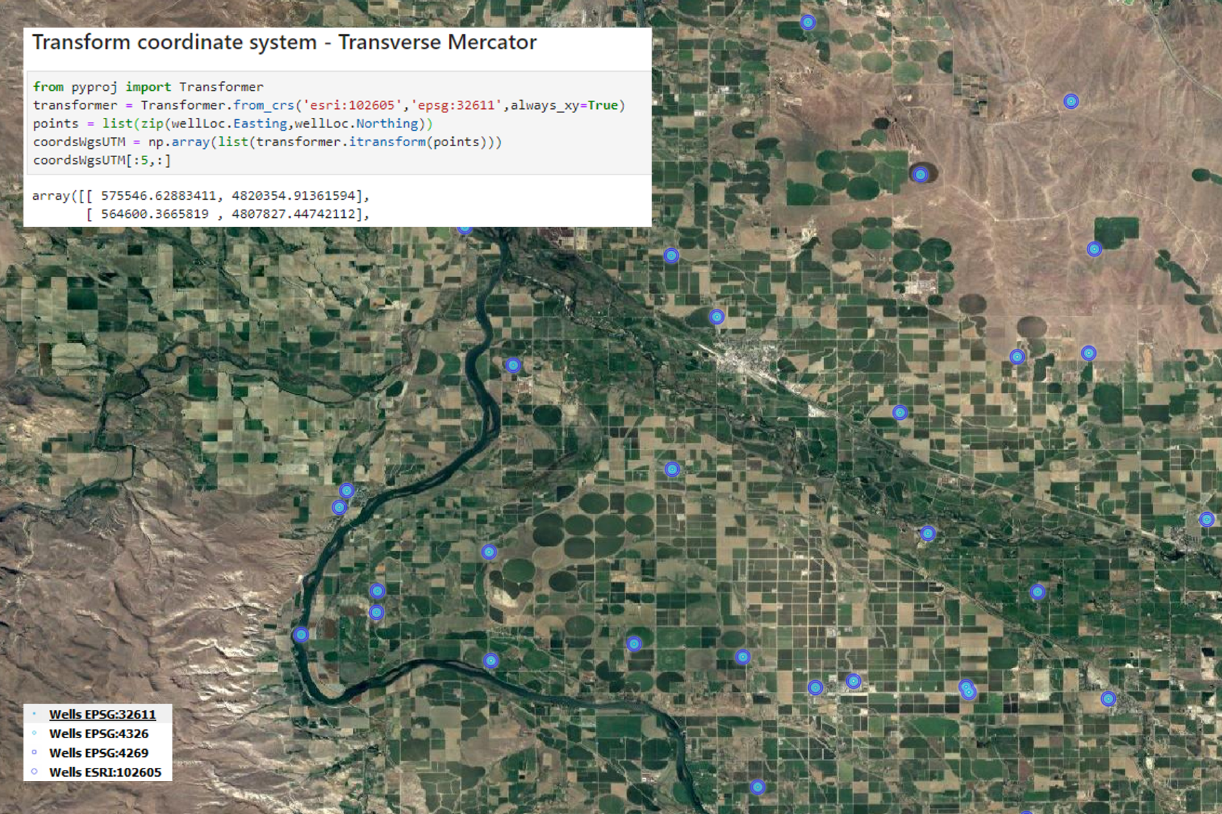 How To Translate Coordinate Systems For Xy Point Data Tables With Python Pandas And Pyproj Hatari Labs