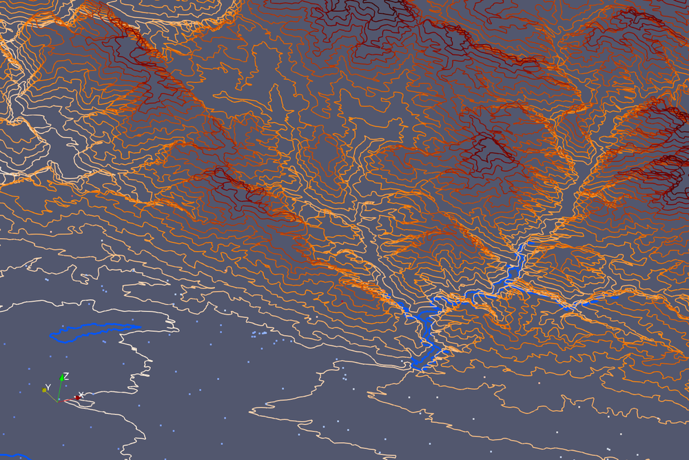 Tutorial to convert geospatial data (Shapefile) to 3D data (VTK) with ...