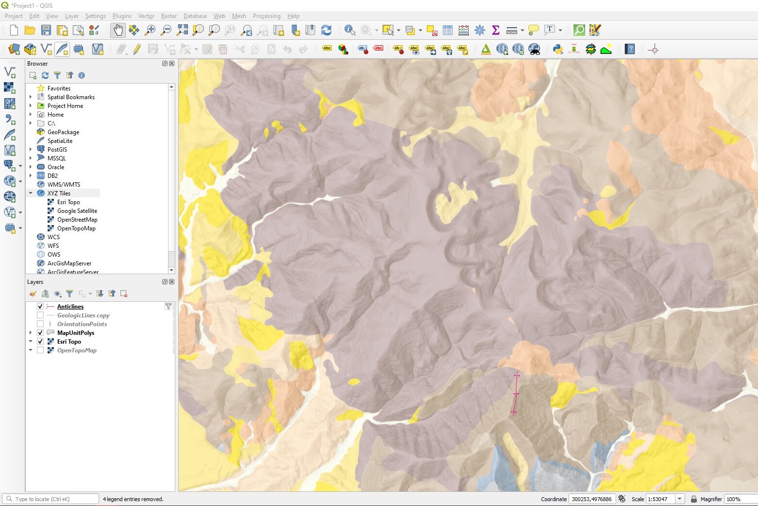 Base maps. QGIS фон.