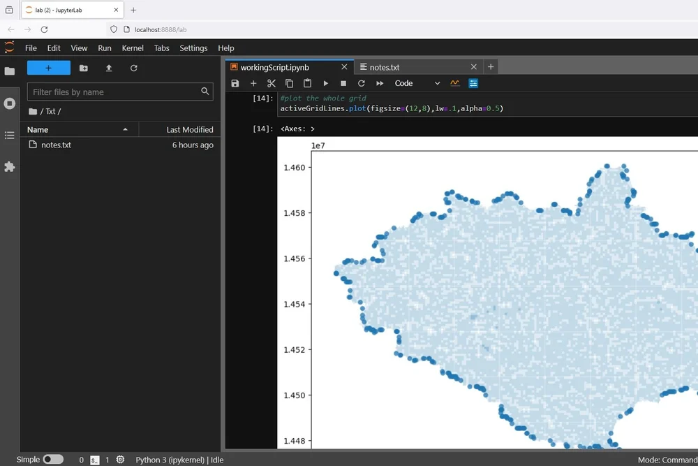 How to export a MODFLOW 6 model grid to shapefile with Python and Flopy ...