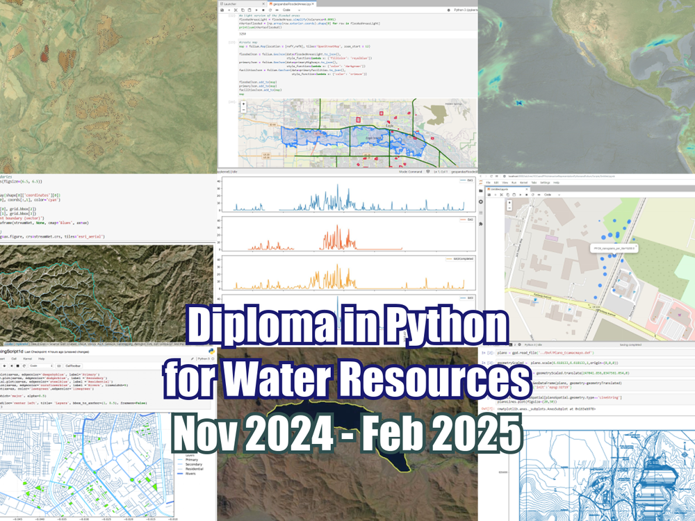Diploma in Python for Water Resources, Nov 2024 - Feb 2025 — Hatari Labs