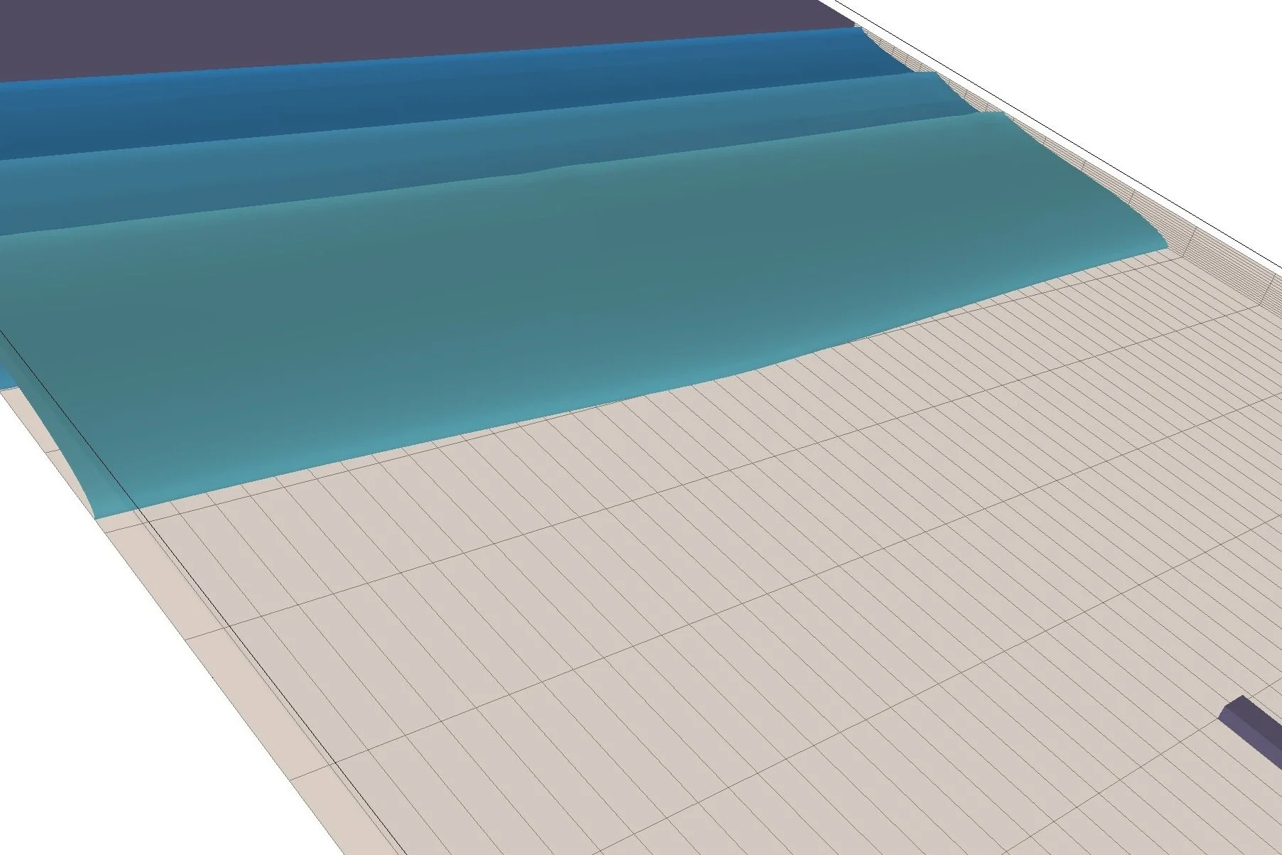 Basic example of seawater intrusion with Modflow6 and Model Muse ...