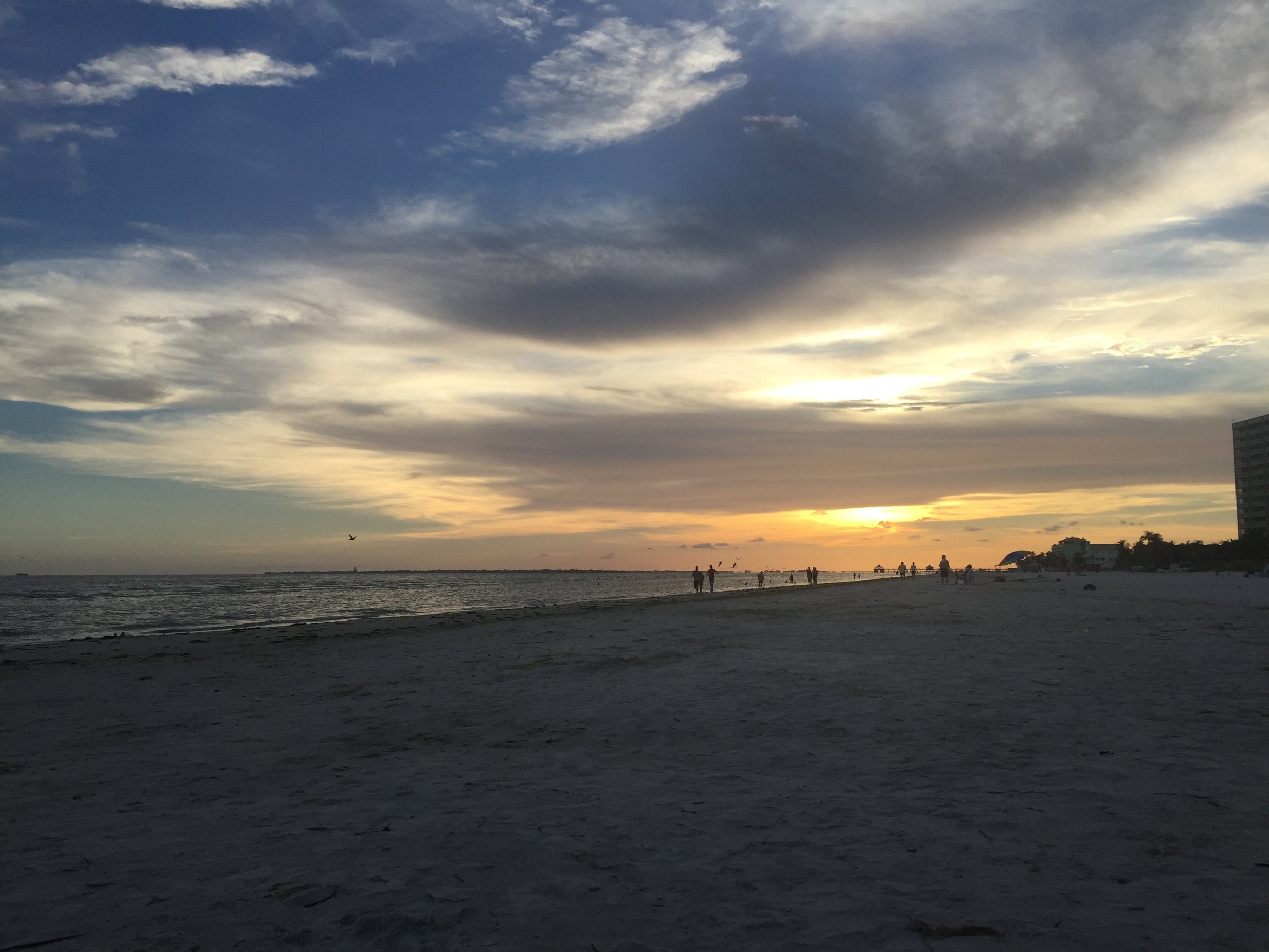 Watching the sunset on the day I got laid off