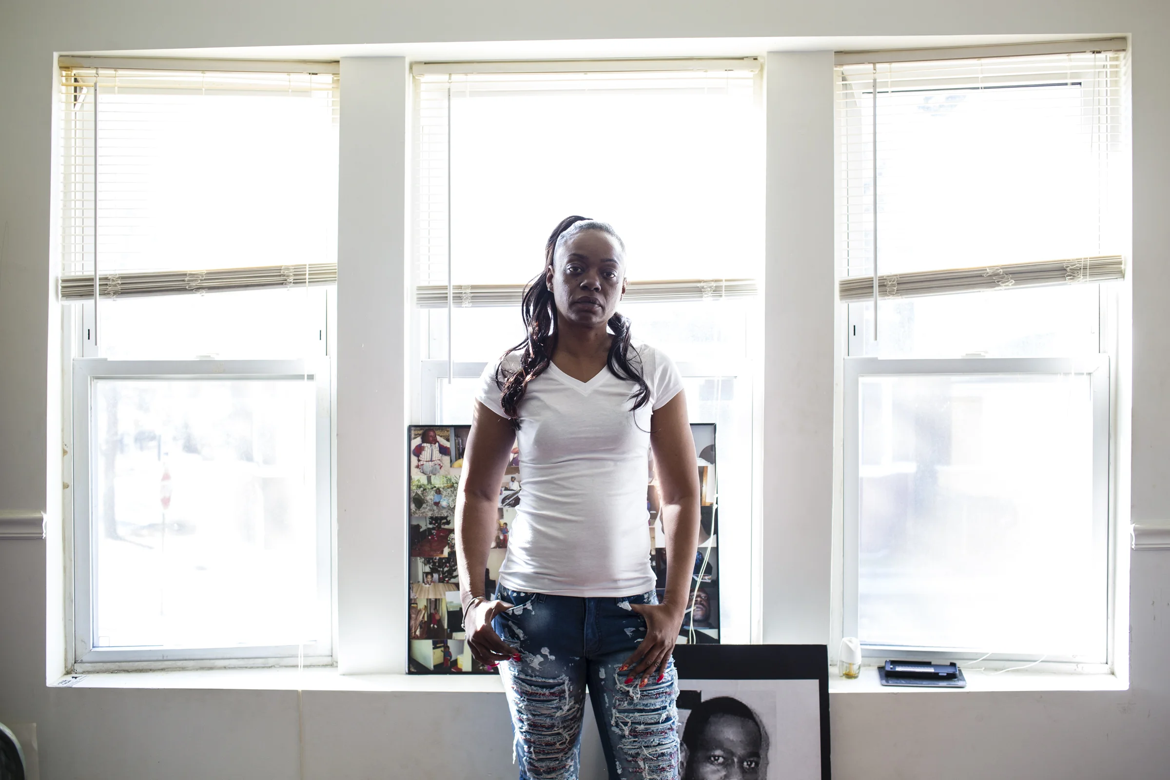 Gloria Pinex. Her son, Darius, was shot and killed by a Chicago police officer in 2011. (for BuzzFeed News)