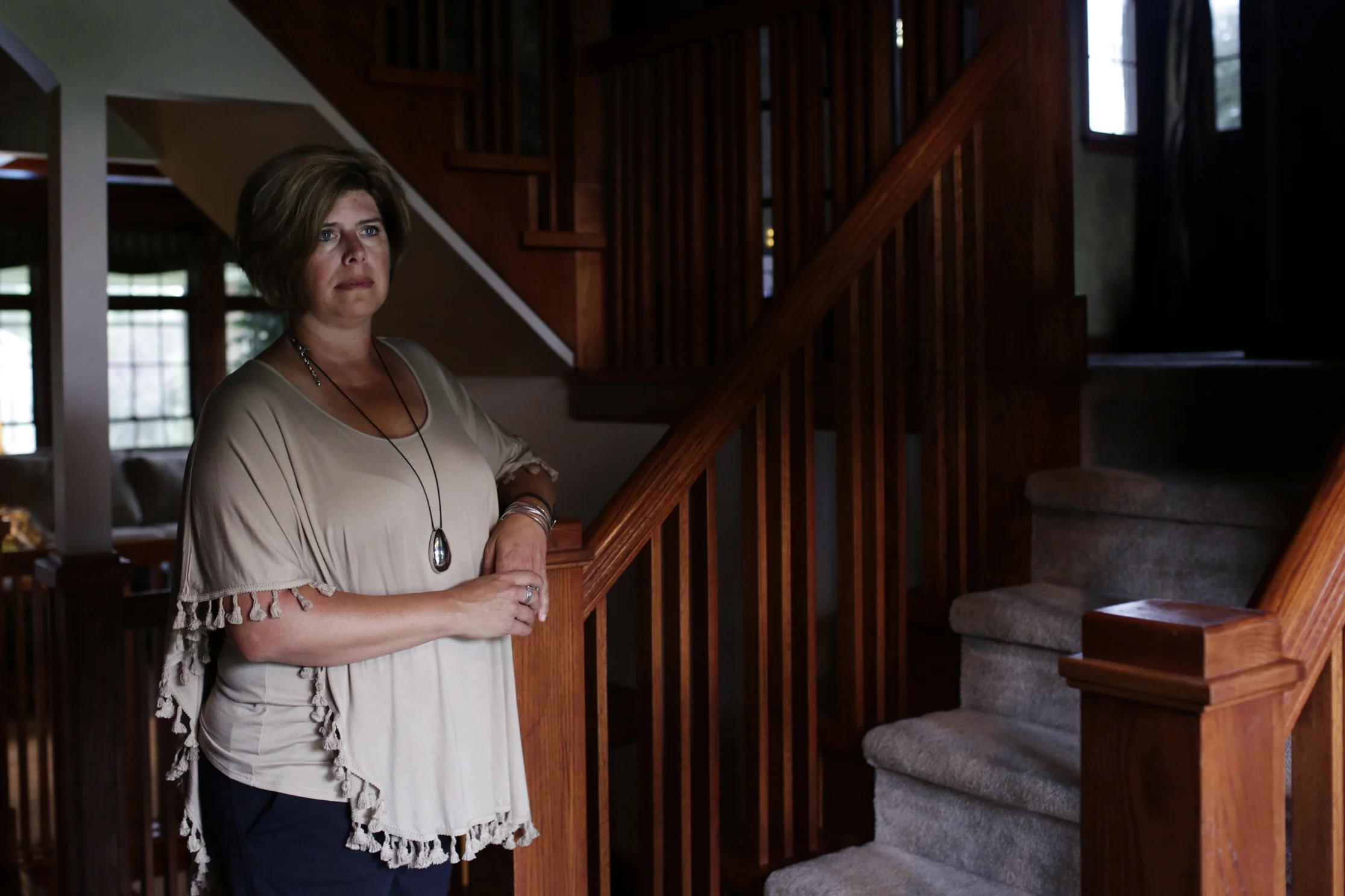 Becky Savage, lost two sons in one night to overdoses. (For STAT)