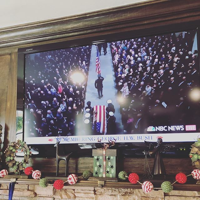 I can&rsquo;t quit watching the coverage of George H.W. Bush&rsquo;s funeral. I&rsquo;m reminded that some of our presidents were really good at being humans before they were good at being politicians. Let&rsquo;s get back to that.