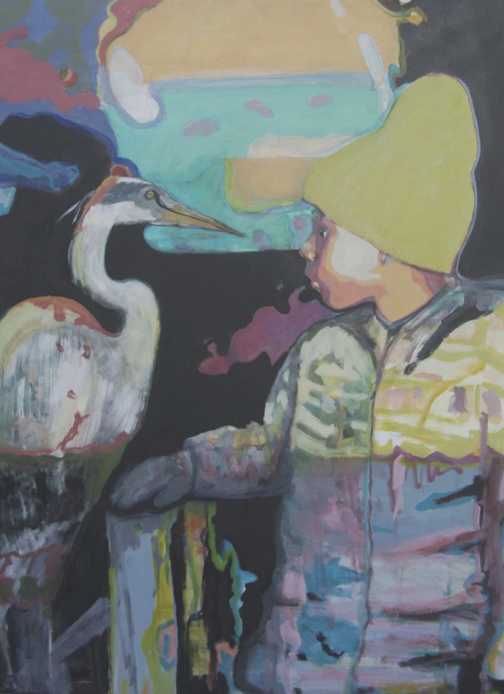 "Morning of the <br> Blue Heron"