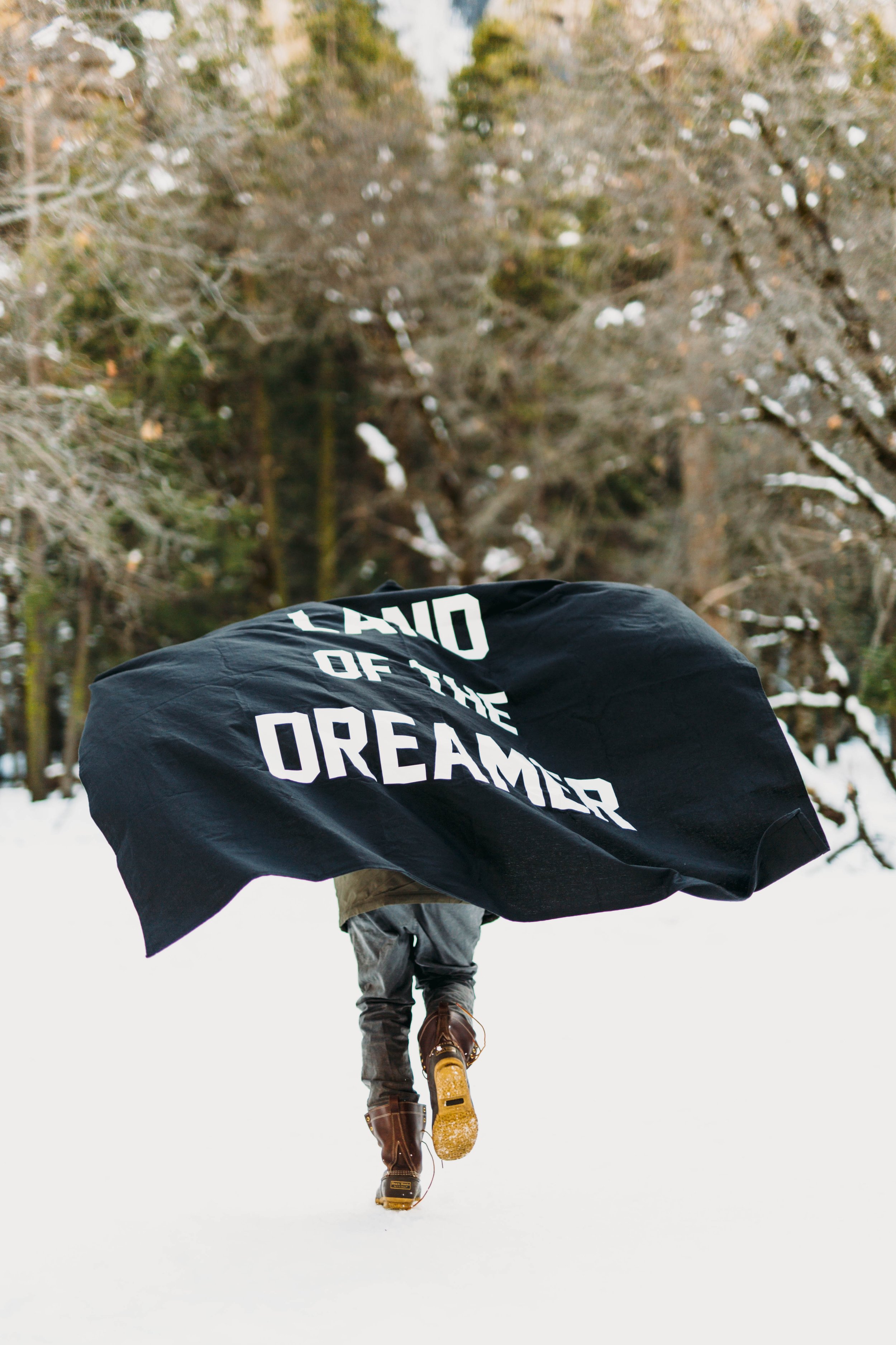 When a dreamer claims territory in her land, she has to maintain her ground. That's what it is to live in the land of dreamers. Holding ground.
