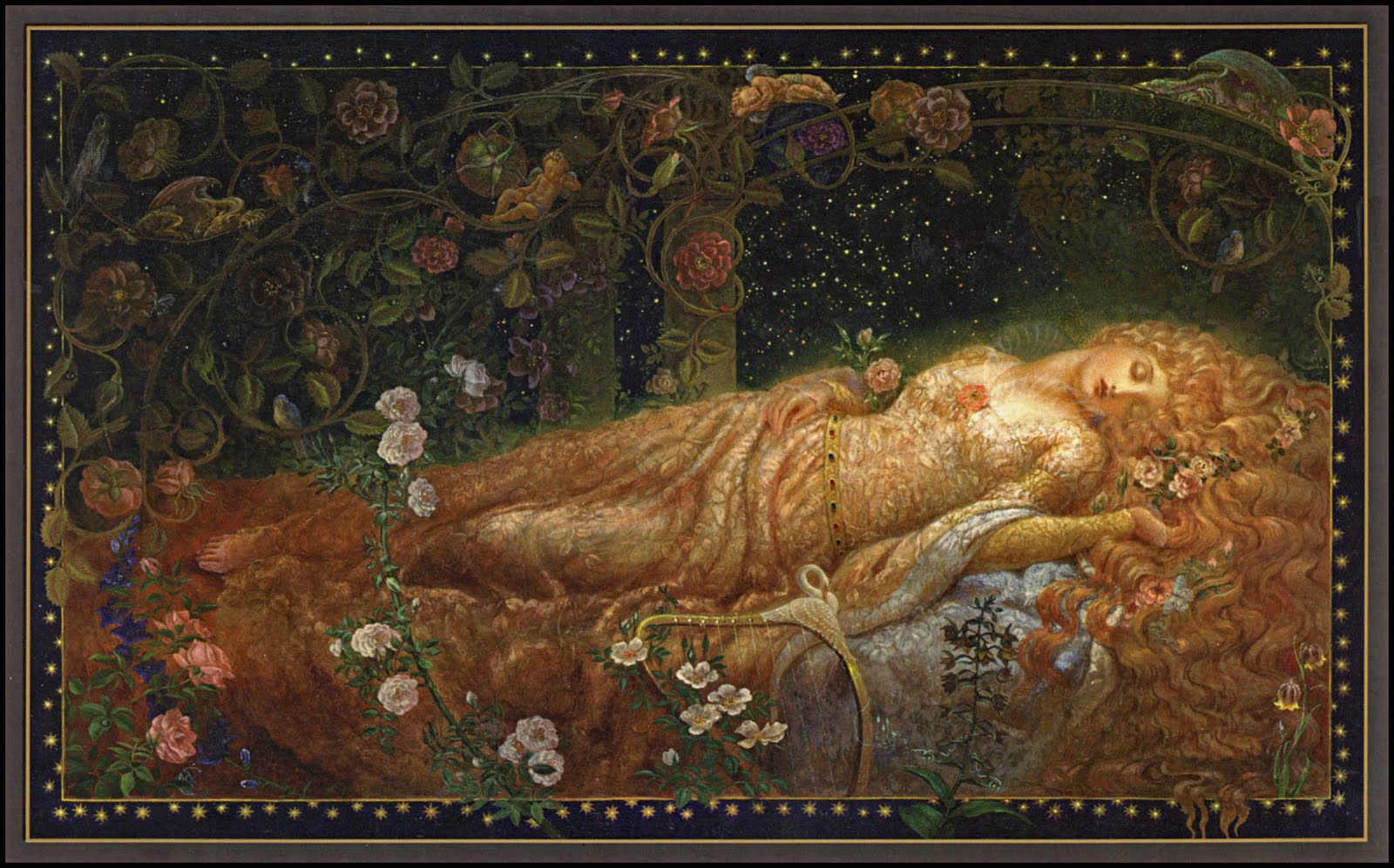 Sleeping Beauty by Kinuko V. Craft