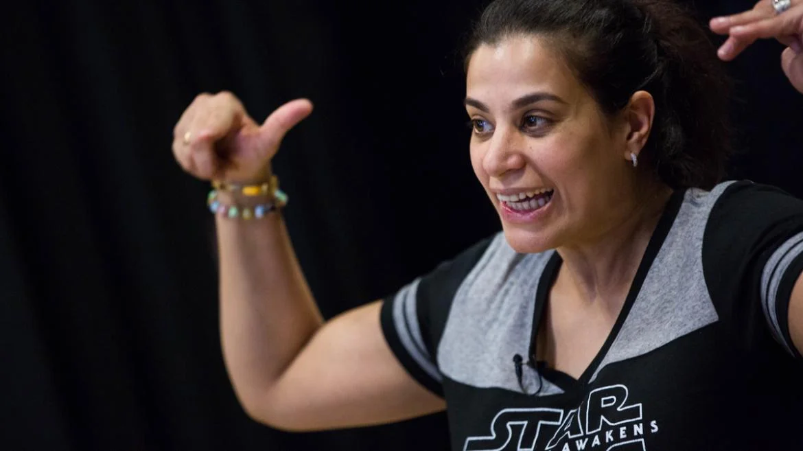 Joking aside, Maysoon Zayid teaches lessons of inclusion