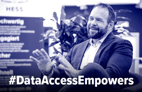 “#DataAccessEmpowers us to send the needed spare parts to our repair shop customers even before the car arrives at their premices, so that they can fix the car without waiting on parts.” Philipp J. Hess, Managing Director - HESS Group