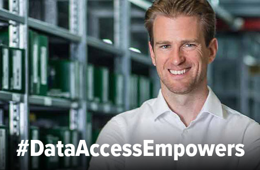 "#DataAccessEmpowers me because I could optimise our logistics for faster parts deliveries, and therefore enable faster repairs for the customers." Jörg Neimcke, CEO of automotive parts wholesaler Neimcke