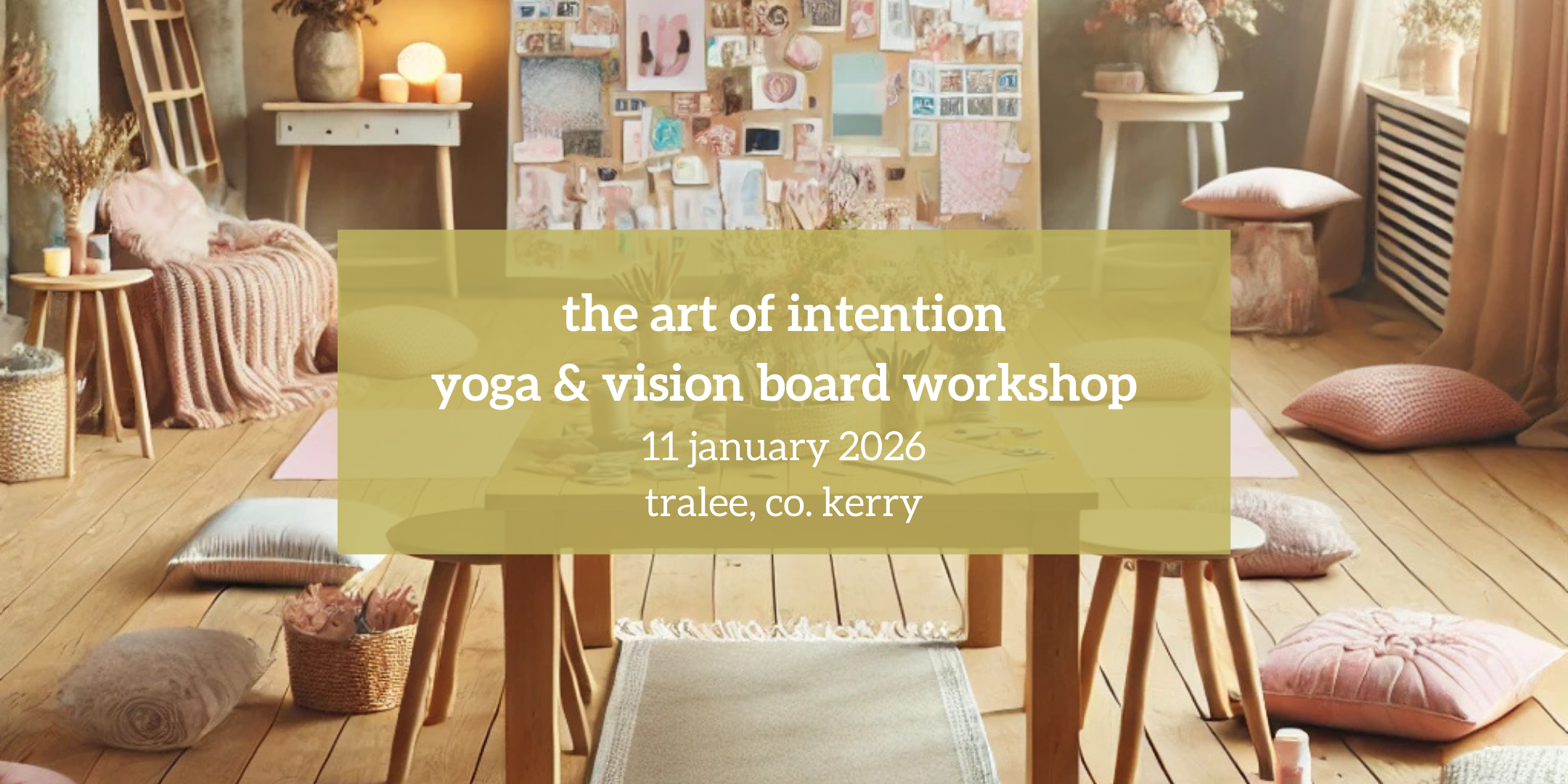 The Art of Intention: Yoga &amp; Vision Board Workshop 2026
