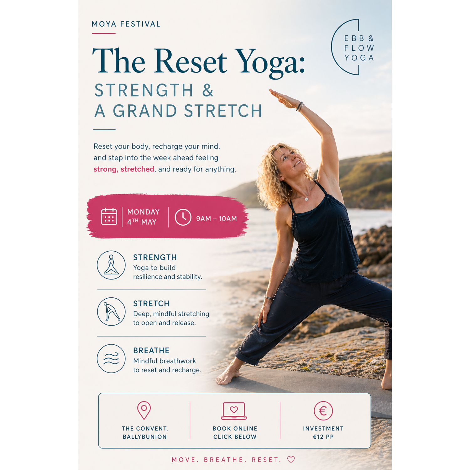 The Reset Yoga: Strength &amp; a Grand Stretch 