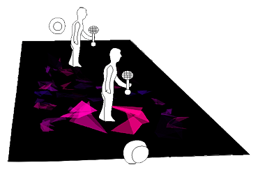 Situation B : When one of the players "won" the loves of computer graphics