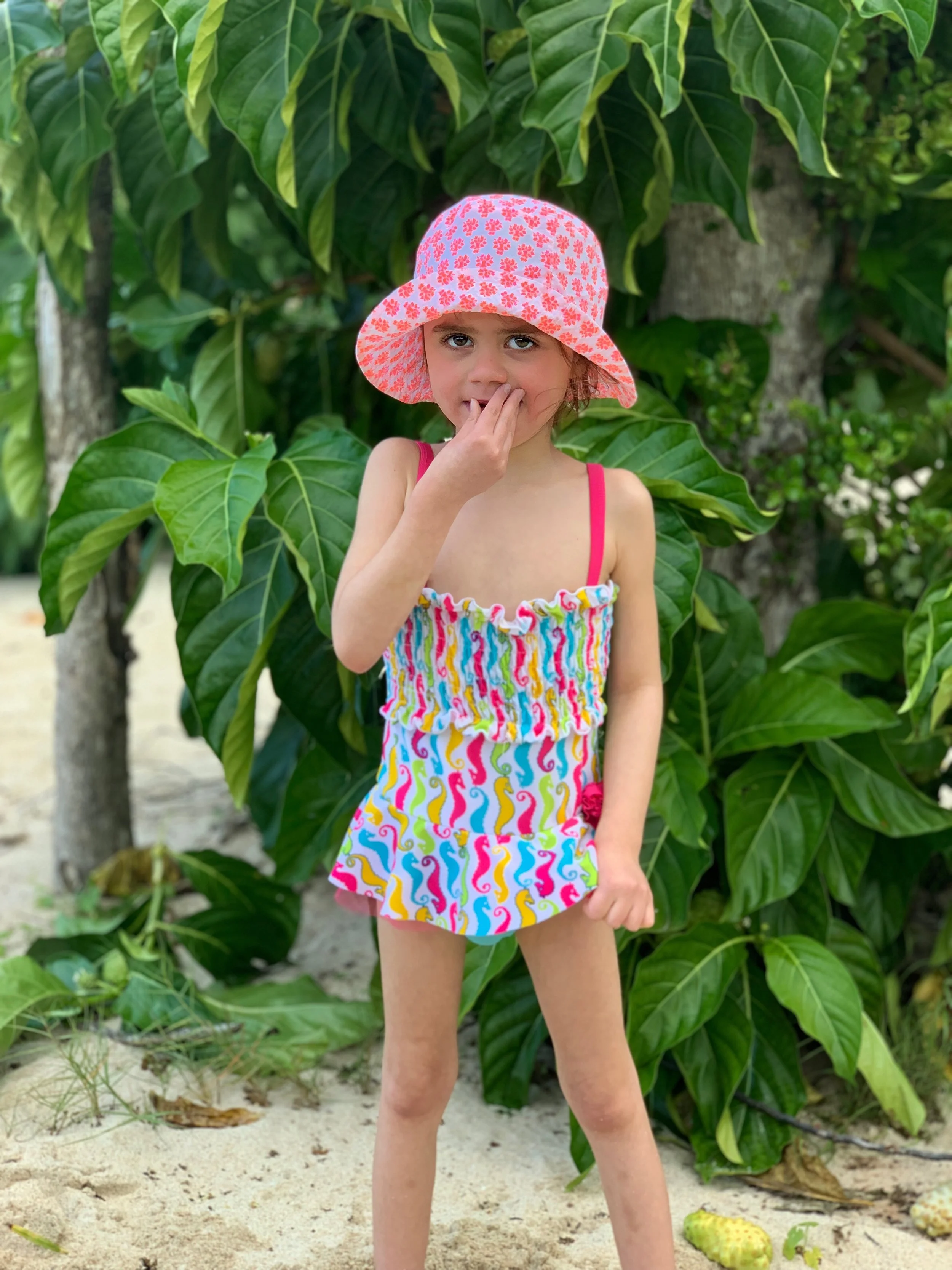 A beautiful girl, on a beautiful day in a beautiful place.