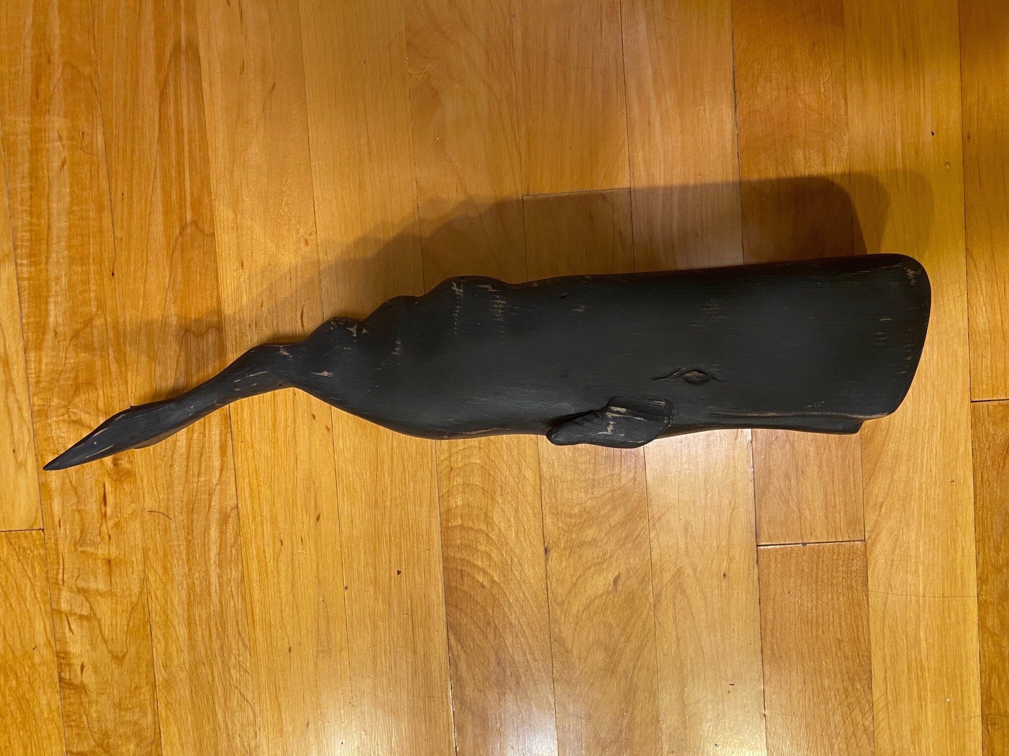 Small Thick Black Whale