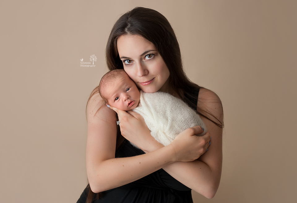 First portrait with mom