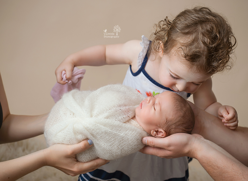 First kiss from sister