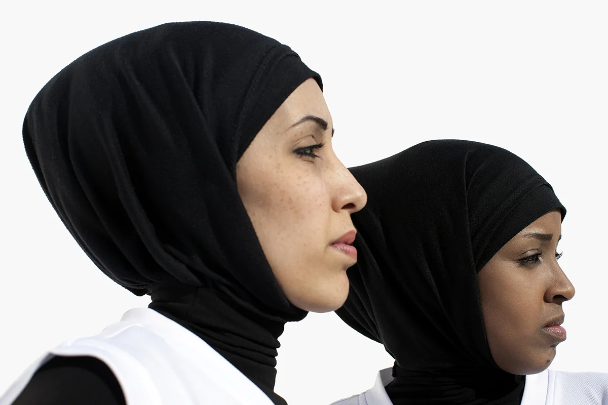 Amal Mohammad Awad, Amal Mohammad Saleh, Basketball Qatar, QMA Hey'Ya Arab Women in Sport, December 2011