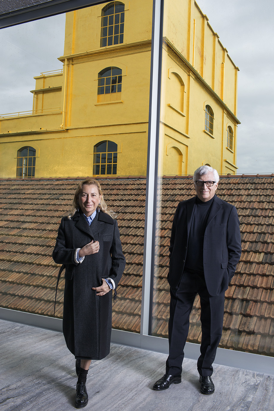 Miuccia Prada and Patrizio Bertelli, Fondazione Prada Milano