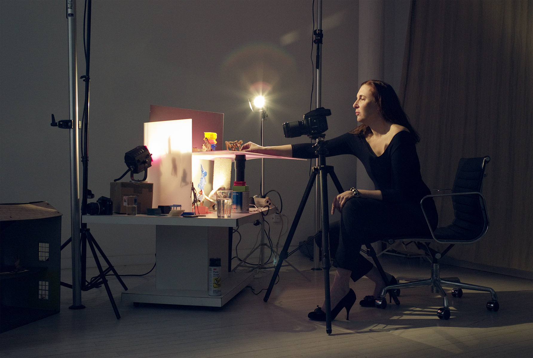 Laurie Simmons, New York studio