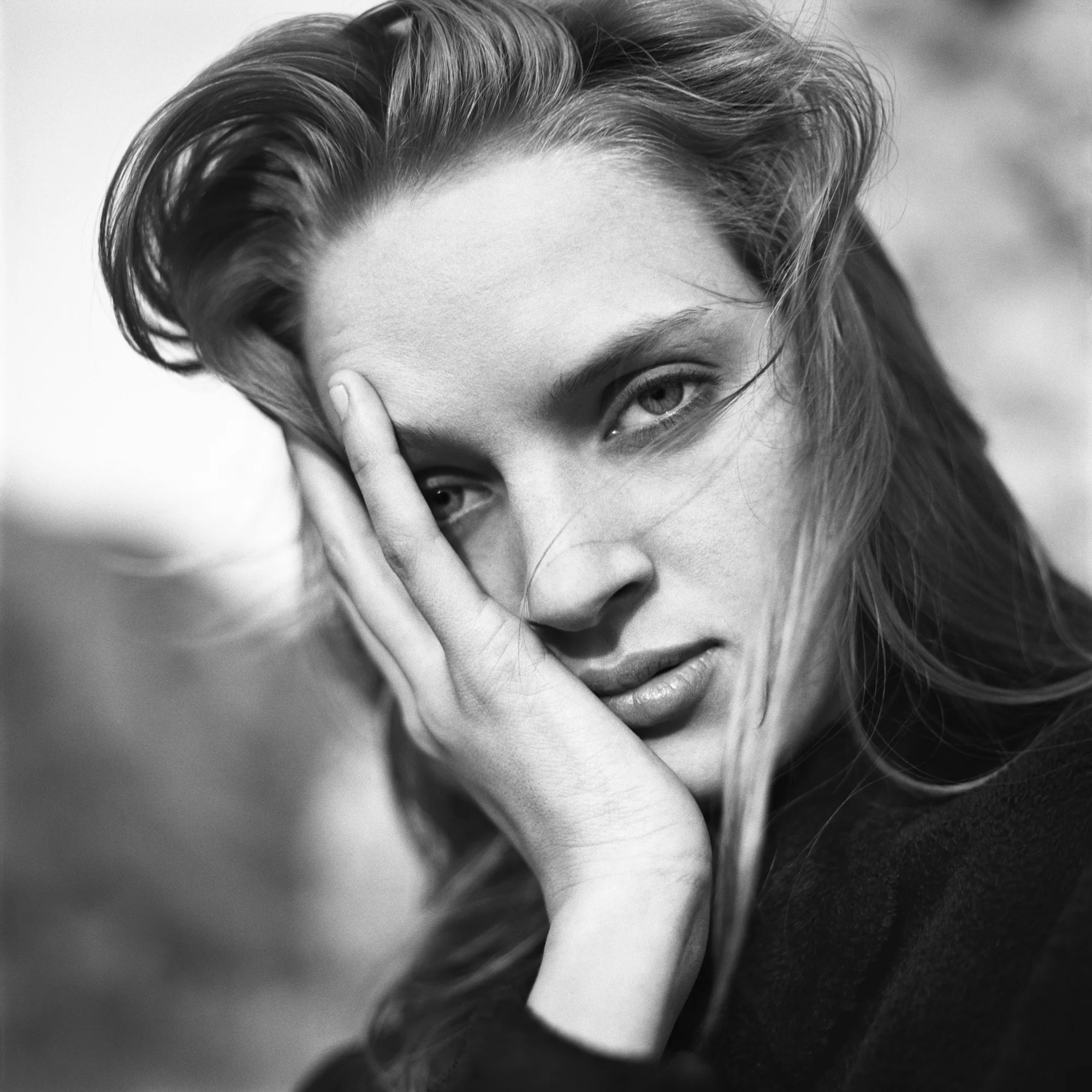 Uma Thurman, Los Angeles, CA, 1990