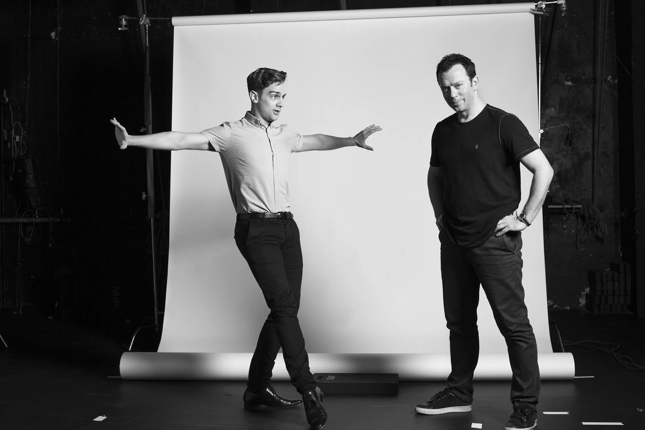Myles Thatcher and Alexei Ratmansky, Rolex Mentor & Protégé Arts Initiative, Mexico City